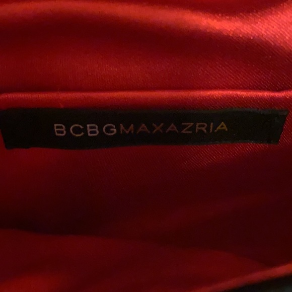 BCBG Max Azria satin clutch - Picture 3 of 4